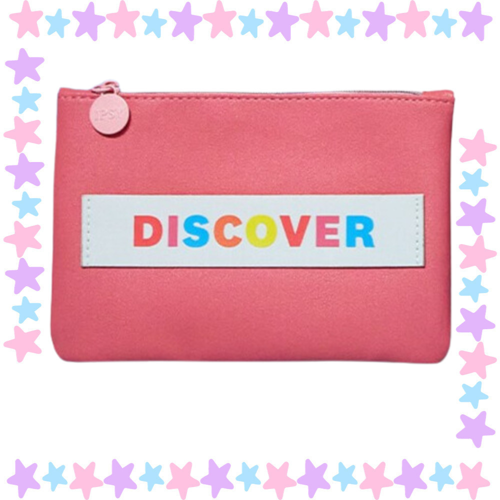 Cosmetics Makeup Bag Discover Pink